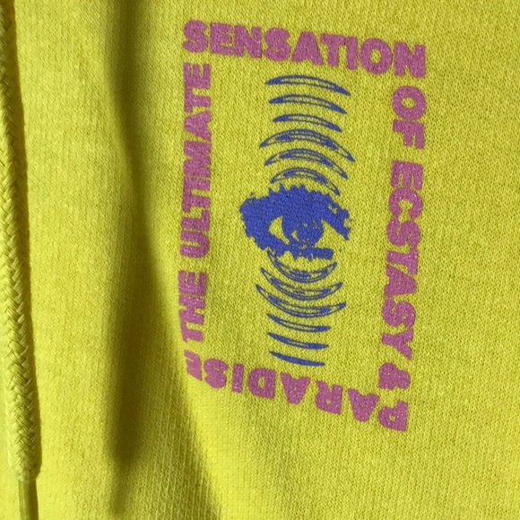 Division of Labor Yellow Patch Hoodie - Picture 3 of 5